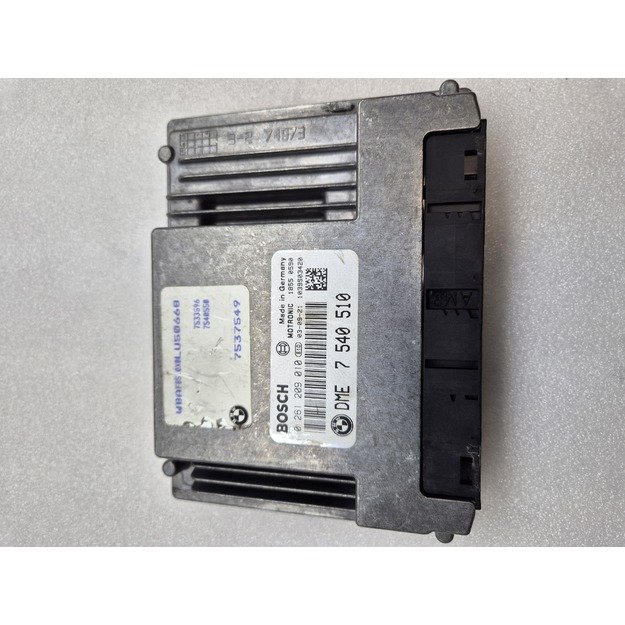 BMW E60 E63 E64 E65 5.0 4.8 4.4 N62 ENGINE DME ECU CONTROL 7540510 0261209010