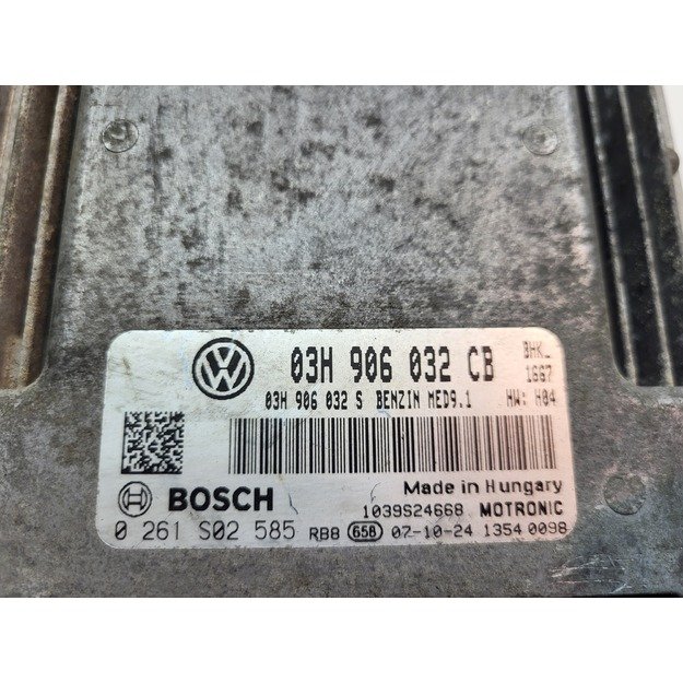 VW TOUAREG 3.6 ECU ECM ENGINE CONTROL MODULE 03H906032CB 0261S02585