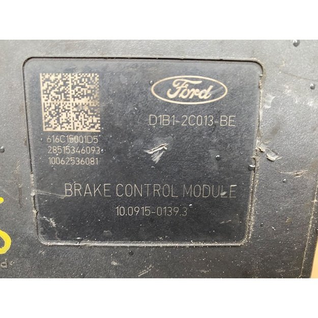 FORD B-MAX FIESTA ABS PUMP CONTROL MODULE D1B1-2C405-AG / D1B1-2C013-BE