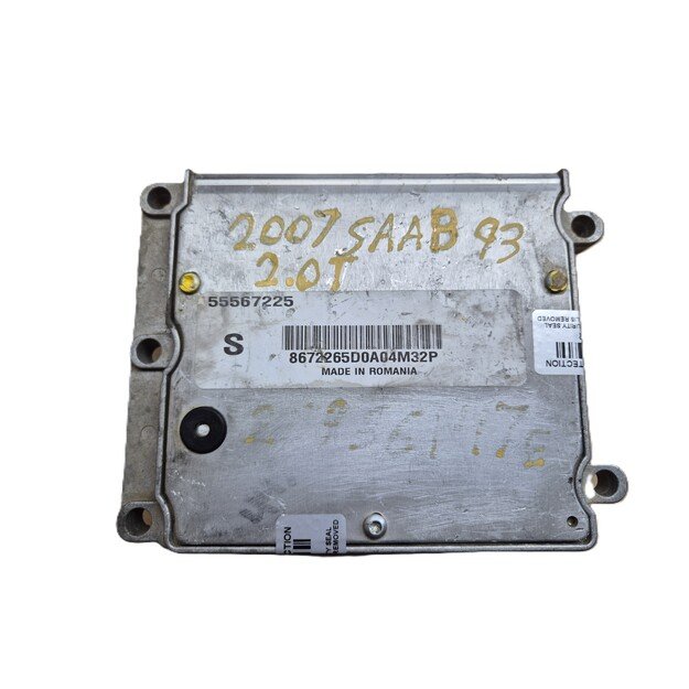 Saab 93 Aero T Engine Ecu 55567225, 9-3 B207R Trionic 8 Pcm