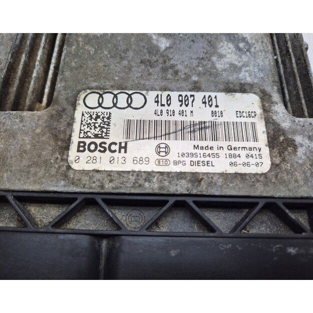 AUDI Q7 ENGINE CONTROL MODULE ECU 3.0 TDI DIESEL 4L0907401 4L0910401M 0281013689 1